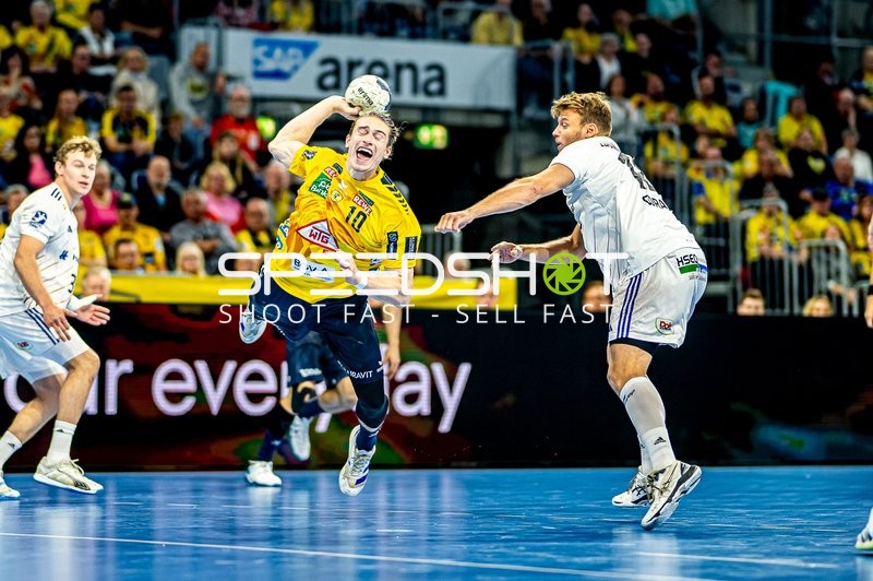 Handball I Herren I Saison 2024-2025 I Daikin Handballbundesliga I 5. Spieltag I Rhein-Neckar Löwen - Handball Sportverein Hamburg I 07.10.2024