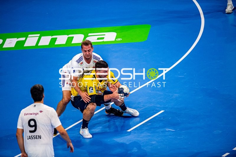 Handball I Herren I Saison 2024-2025 I Daikin Handballbundesliga I 5. Spieltag I Rhein-Neckar Löwen - Handball Sportverein Hamburg I 07.10.2024