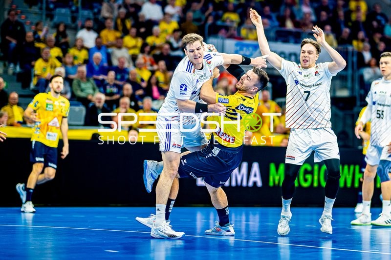 Handball I Herren I Saison 2024-2025 I Daikin Handballbundesliga I 5. Spieltag I Rhein-Neckar Löwen - Handball Sportverein Hamburg I 07.10.2024