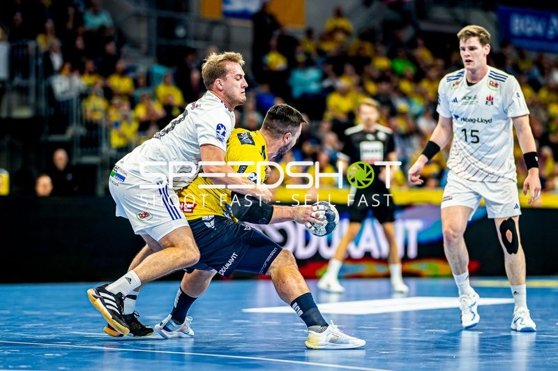 Handball I Herren I Saison 2024-2025 I Daikin Handballbundesliga I 5. Spieltag I Rhein-Neckar Löwen - Handball Sportverein Hamburg I 07.10.2024