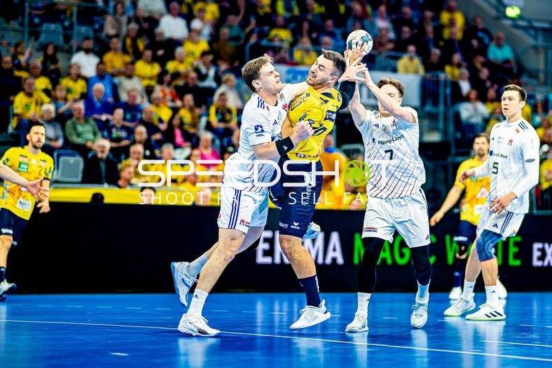 Handball I Herren I Saison 2024-2025 I Daikin Handballbundesliga I 5. Spieltag I Rhein-Neckar Löwen - Handball Sportverein Hamburg I 07.10.2024