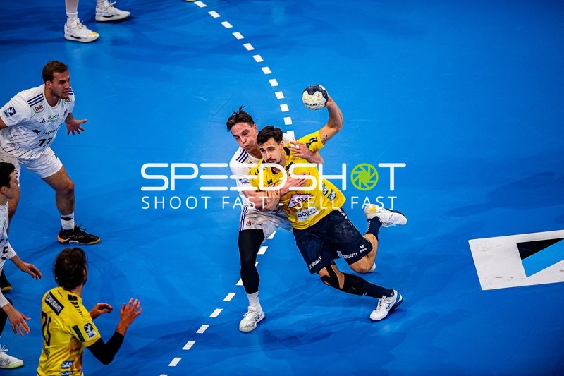 Handball I Herren I Saison 2024-2025 I Daikin Handballbundesliga I 5. Spieltag I Rhein-Neckar Löwen - Handball Sportverein Hamburg I 07.10.2024