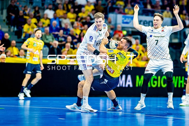 Handball I Herren I Saison 2024-2025 I Daikin Handballbundesliga I 5. Spieltag I Rhein-Neckar Löwen - Handball Sportverein Hamburg I 07.10.2024