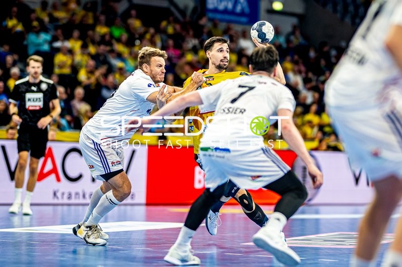 Handball I Herren I Saison 2024-2025 I Daikin Handballbundesliga I 5. Spieltag I Rhein-Neckar Löwen - Handball Sportverein Hamburg I 07.10.2024