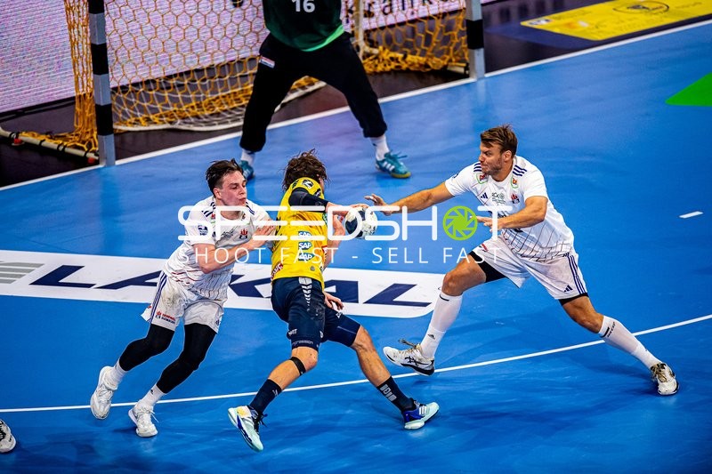 Handball I Herren I Saison 2024-2025 I Daikin Handballbundesliga I 5. Spieltag I Rhein-Neckar Löwen - Handball Sportverein Hamburg I 07.10.2024