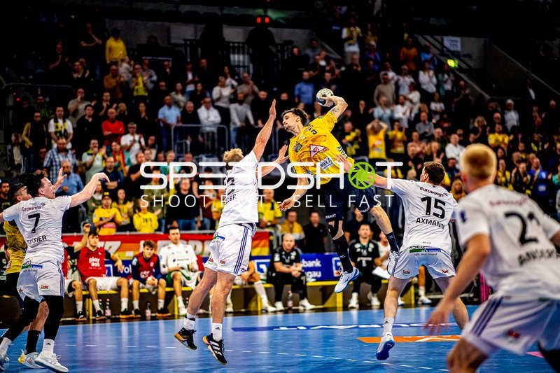 Handball I Herren I Saison 2024-2025 I Daikin Handballbundesliga I 5. Spieltag I Rhein-Neckar Löwen - Handball Sportverein Hamburg I 07.10.2024