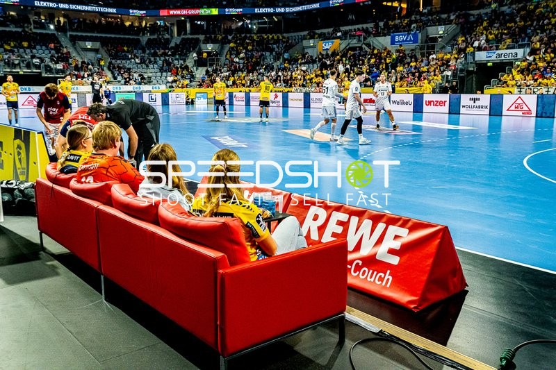 Handball I Herren I Saison 2024-2025 I Daikin Handballbundesliga I 5. Spieltag I Rhein-Neckar Löwen - Handball Sportverein Hamburg I 07.10.2024