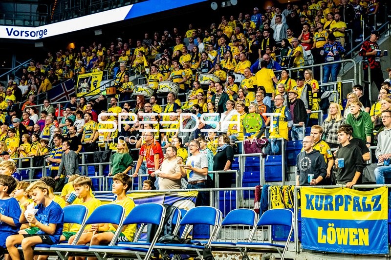 Handball I Herren I Saison 2024-2025 I Daikin Handballbundesliga I 5. Spieltag I Rhein-Neckar Löwen - Handball Sportverein Hamburg I 07.10.2024