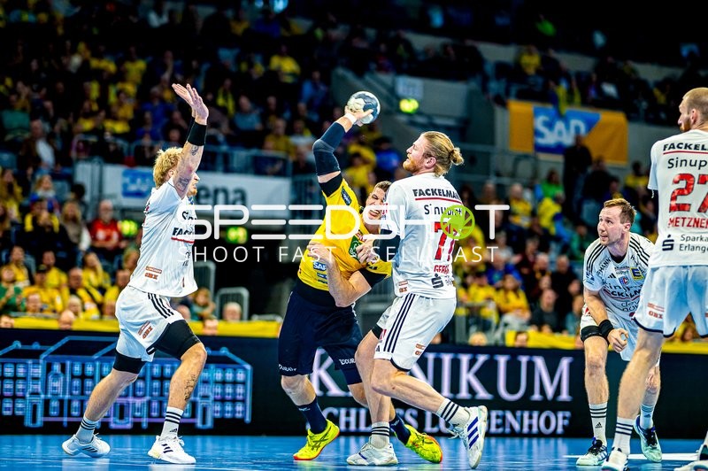 Handball I Herren I Saison 2024-2025 I Daikin Handballbundesliga I 7. Spieltag I Rhein-Neckar Löwen - HC Erlangen I 17.10.2024