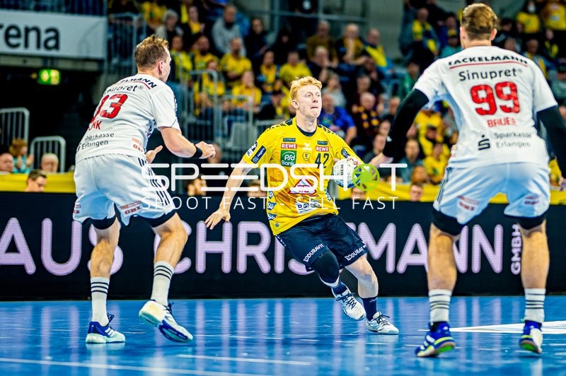 Handball I Herren I Saison 2024-2025 I Daikin Handballbundesliga I 7. Spieltag I Rhein-Neckar Löwen - HC Erlangen I 17.10.2024
