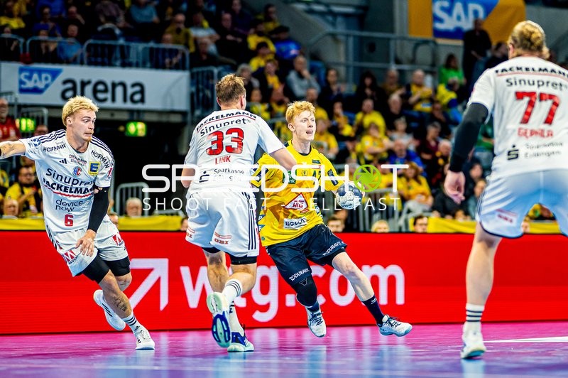 Handball I Herren I Saison 2024-2025 I Daikin Handballbundesliga I 7. Spieltag I Rhein-Neckar Löwen - HC Erlangen I 17.10.2024