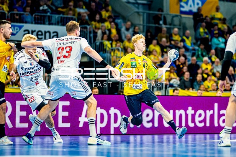 Handball I Herren I Saison 2024-2025 I Daikin Handballbundesliga I 7. Spieltag I Rhein-Neckar Löwen - HC Erlangen I 17.10.2024