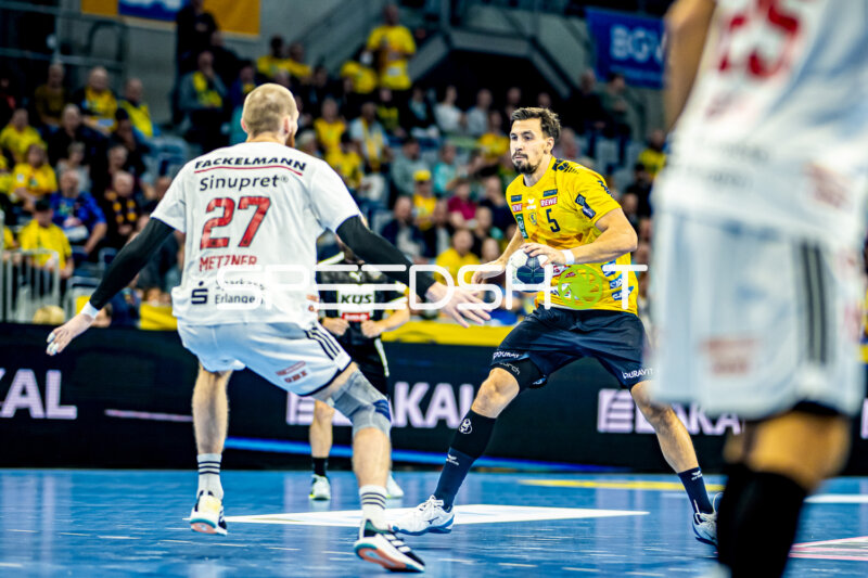 Handball I Herren I Saison 2024-2025 I Daikin Handballbundesliga I 7. Spieltag I Rhein-Neckar Löwen - HC Erlangen I 17.10.2024