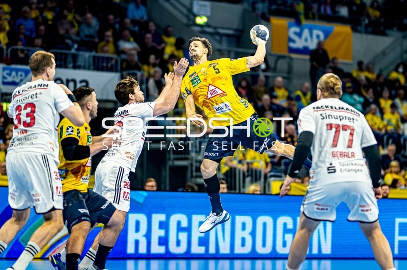 Handball I Herren I Saison 2024-2025 I Daikin Handballbundesliga I 7. Spieltag I Rhein-Neckar Löwen - HC Erlangen I 17.10.2024
