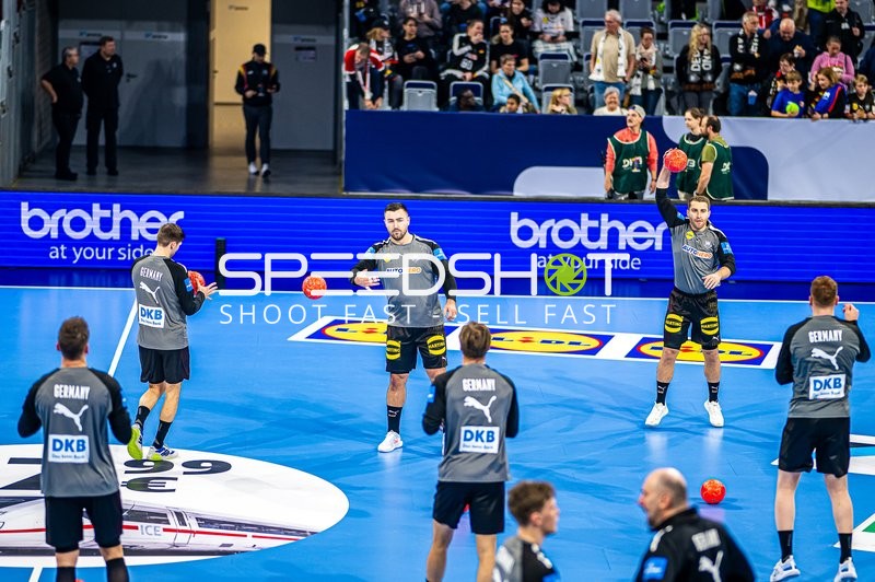 Handball I Herren I EHF Qualifiers EURO 2026 I 2. Spieltag I Deutschland - Schweiz I 07.11.2024