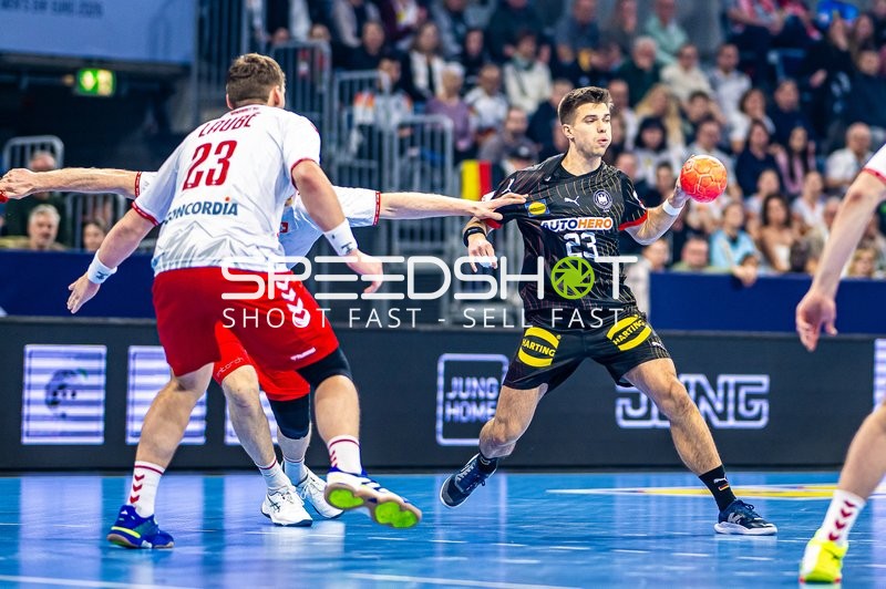 Handball I Herren I EHF Qualifiers EURO 2026 I 2. Spieltag I Deutschland - Schweiz I 07.11.2024