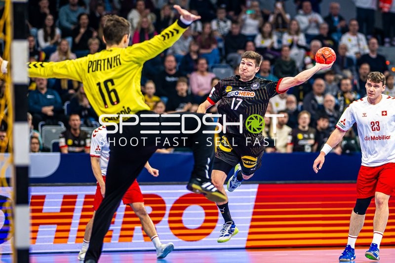 Handball I Herren I EHF Qualifiers EURO 2026 I 2. Spieltag I Deutschland - Schweiz I 07.11.2024