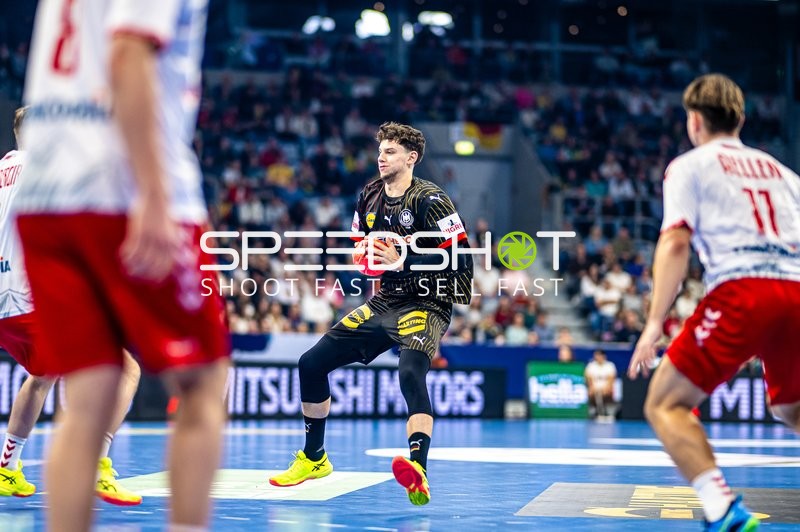 Handball I Herren I EHF Qualifiers EURO 2026 I 2. Spieltag I Deutschland - Schweiz I 07.11.2024