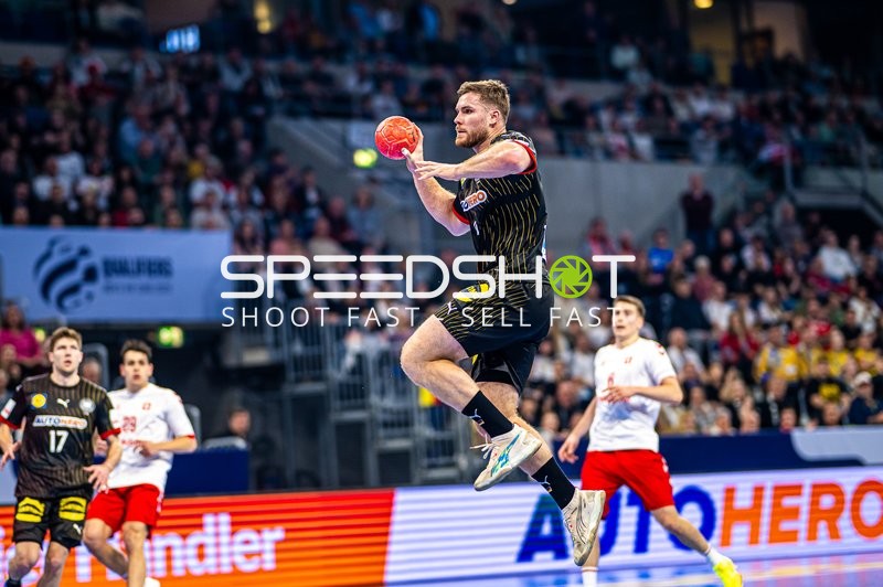 Handball I Herren I EHF Qualifiers EURO 2026 I 2. Spieltag I Deutschland - Schweiz I 07.11.2024