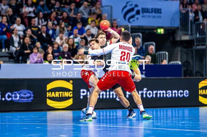 Handball I Herren I EHF Qualifiers EURO 2026 I 2. Spieltag I Deutschland - Schweiz I 07.11.2024