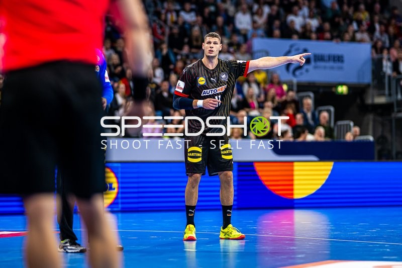 Handball I Herren I EHF Qualifiers EURO 2026 I 2. Spieltag I Deutschland - Schweiz I 07.11.2024