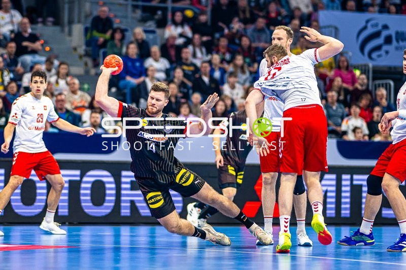 Handball I Herren I EHF Qualifiers EURO 2026 I 2. Spieltag I Deutschland - Schweiz I 07.11.2024