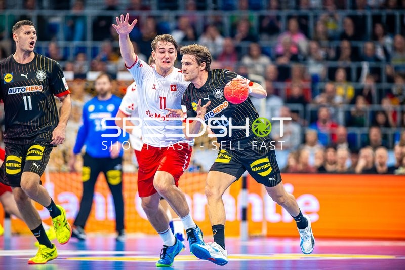 Handball I Herren I EHF Qualifiers EURO 2026 I 2. Spieltag I Deutschland - Schweiz I 07.11.2024