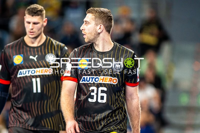 Handball I Herren I EHF Qualifiers EURO 2026 I 2. Spieltag I Deutschland - Schweiz I 07.11.2024