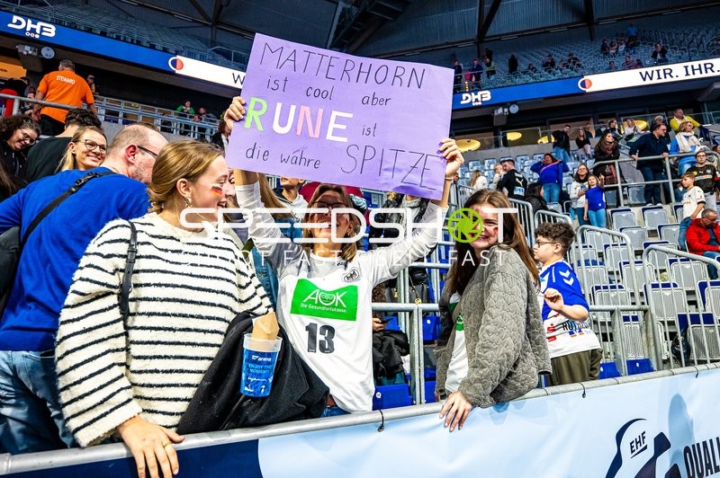 Handball I Herren I EHF Qualifiers EURO 2026 I 2. Spieltag I Deutschland - Schweiz I 07.11.2024