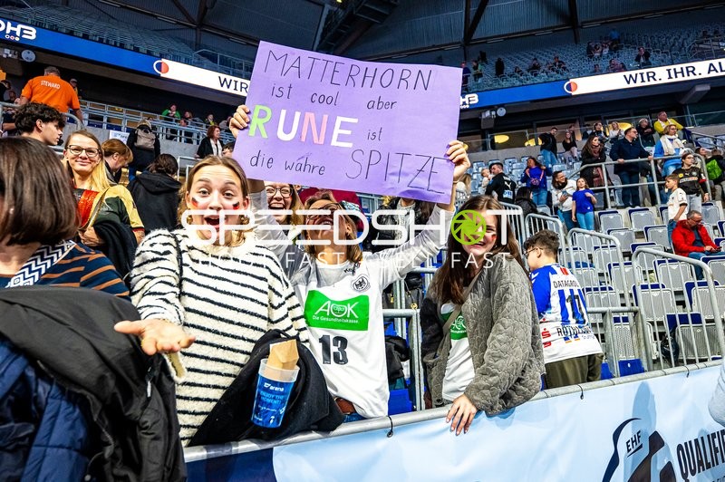 Handball I Herren I EHF Qualifiers EURO 2026 I 2. Spieltag I Deutschland - Schweiz I 07.11.2024