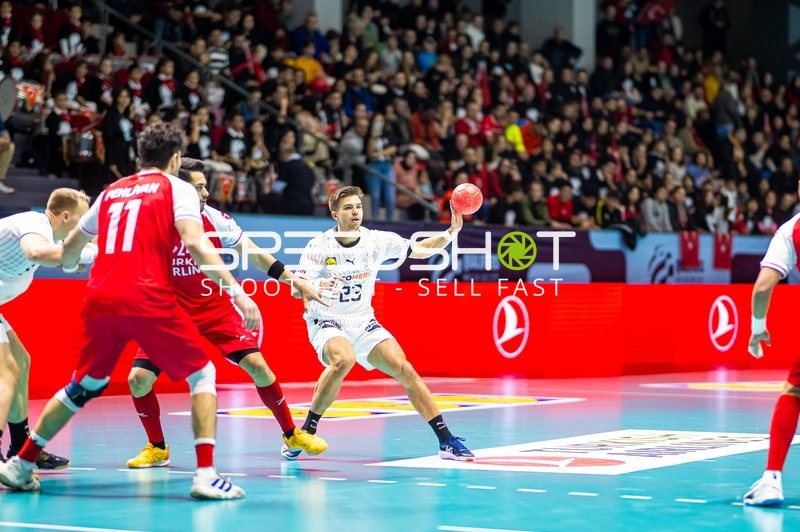 Handball I Herren I EHF Qualifiers EURO 2026 I 3. Spieltag I Türkei - Deutschland I 10.11.2024