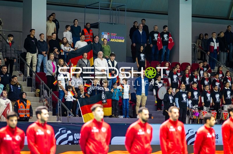 Handball I Herren I EHF Qualifiers EURO 2026 I 3. Spieltag I Türkei - Deutschland I 10.11.2024