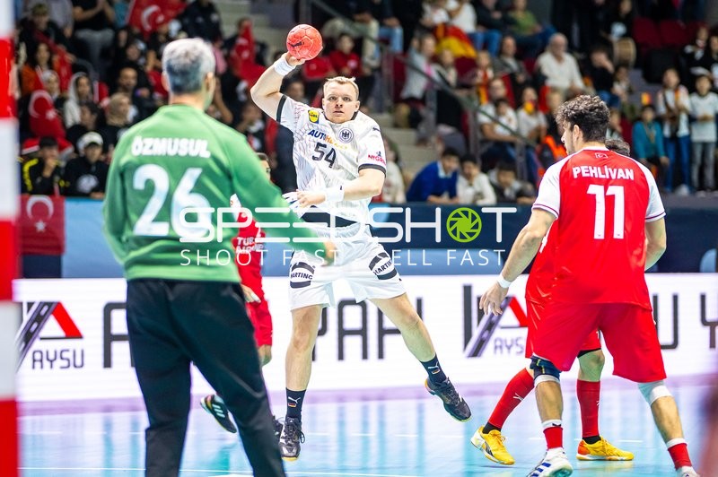 Handball I Herren I EHF Qualifiers EURO 2026 I 3. Spieltag I Türkei - Deutschland I 10.11.2024