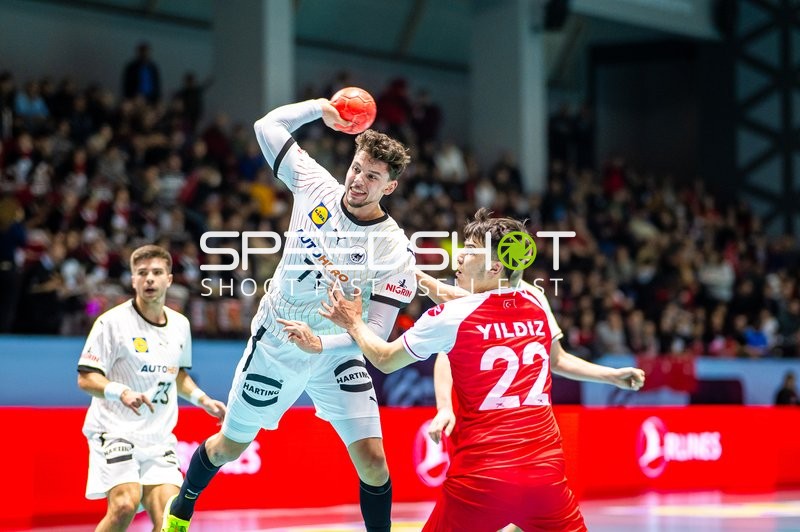 Handball I Herren I EHF Qualifiers EURO 2026 I 3. Spieltag I Türkei - Deutschland I 10.11.2024