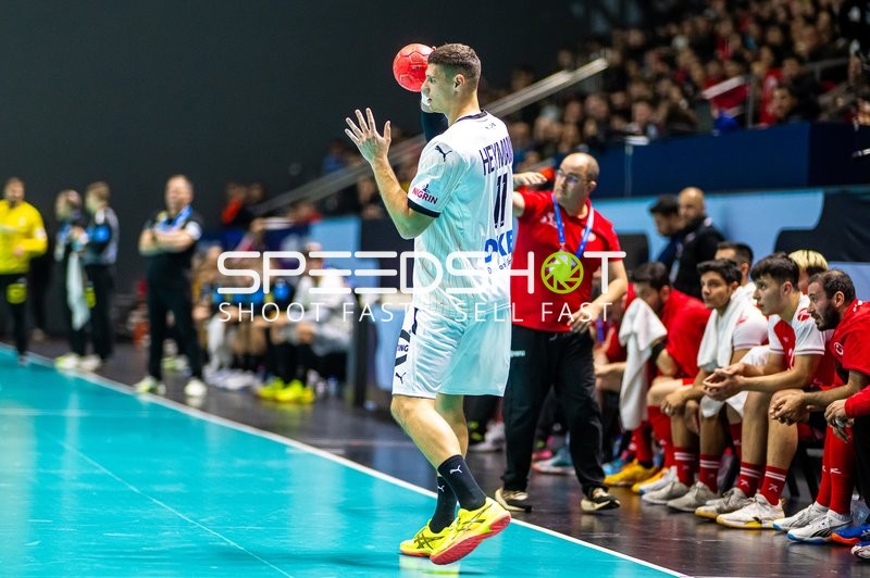 Handball I Herren I EHF Qualifiers EURO 2026 I 3. Spieltag I Türkei - Deutschland I 10.11.2024