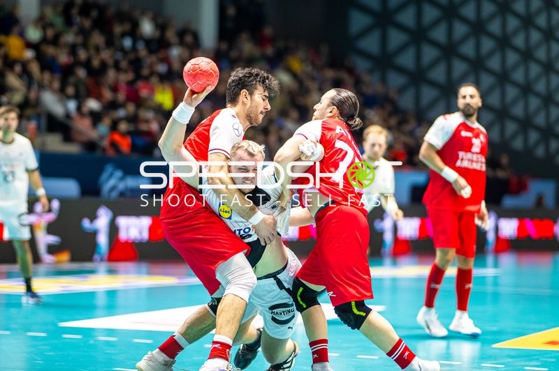 Handball I Herren I EHF Qualifiers EURO 2026 I 3. Spieltag I Türkei - Deutschland I 10.11.2024