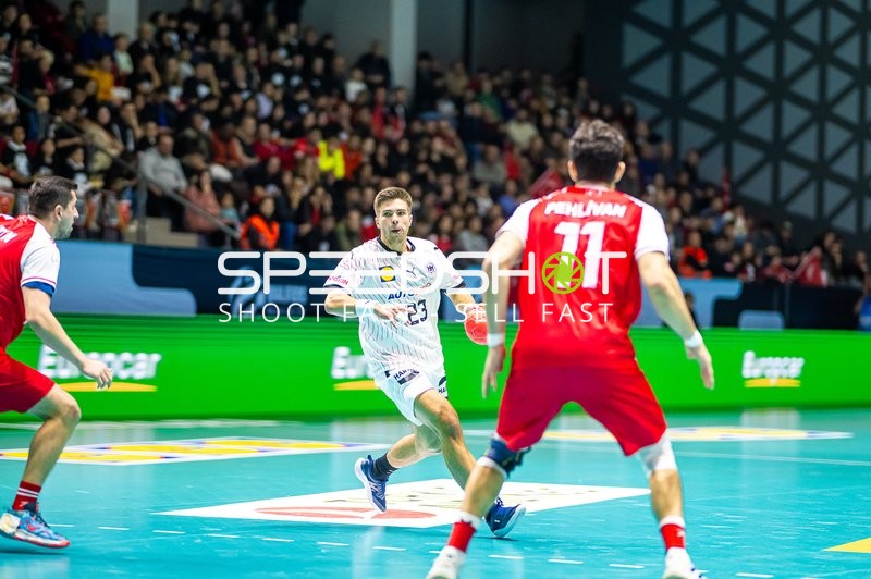 Handball I Herren I EHF Qualifiers EURO 2026 I 3. Spieltag I Türkei - Deutschland I 10.11.2024