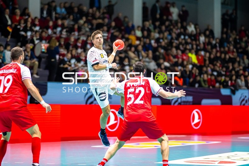 Handball I Herren I EHF Qualifiers EURO 2026 I 3. Spieltag I Türkei - Deutschland I 10.11.2024