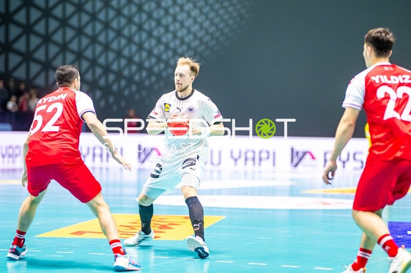 Handball I Herren I EHF Qualifiers EURO 2026 I 3. Spieltag I Türkei - Deutschland I 10.11.2024