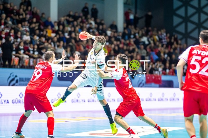 Handball I Herren I EHF Qualifiers EURO 2026 I 3. Spieltag I Türkei - Deutschland I 10.11.2024