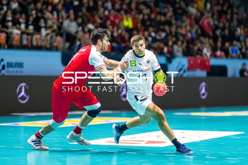 Handball I Herren I EHF Qualifiers EURO 2026 I 3. Spieltag I Türkei - Deutschland I 10.11.2024