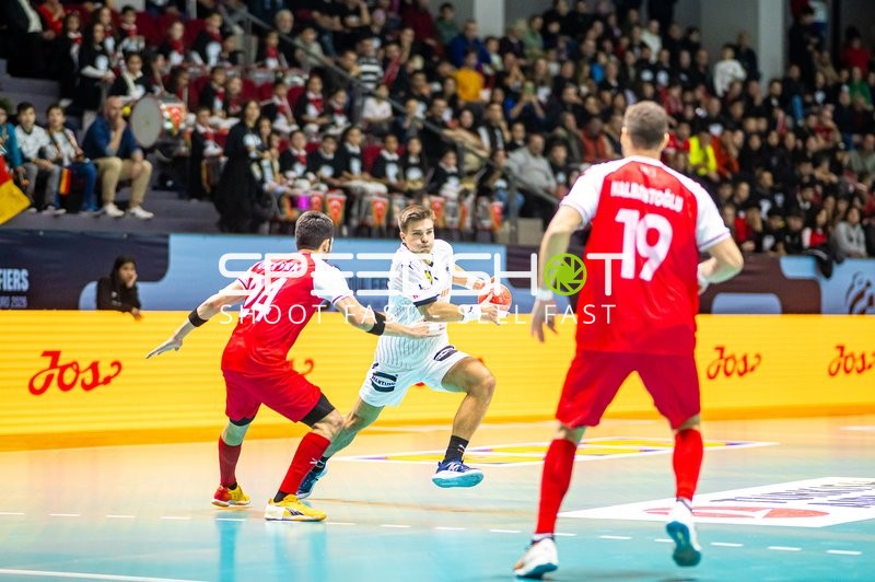Handball I Herren I EHF Qualifiers EURO 2026 I 3. Spieltag I Türkei - Deutschland I 10.11.2024