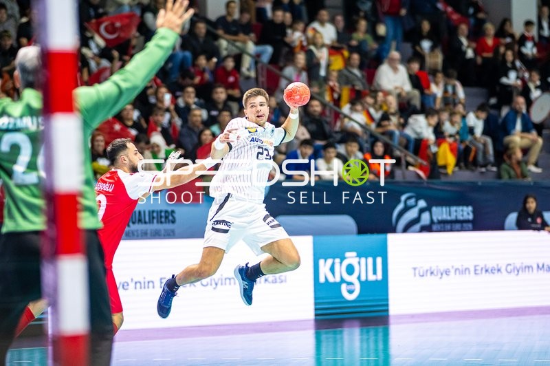 Handball I Herren I EHF Qualifiers EURO 2026 I 3. Spieltag I Türkei - Deutschland I 10.11.2024