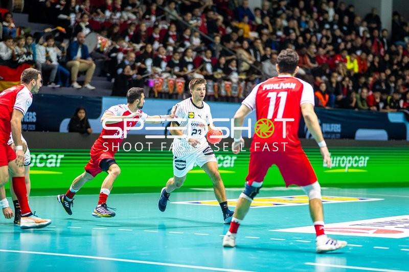 Handball I Herren I EHF Qualifiers EURO 2026 I 3. Spieltag I Türkei - Deutschland I 10.11.2024