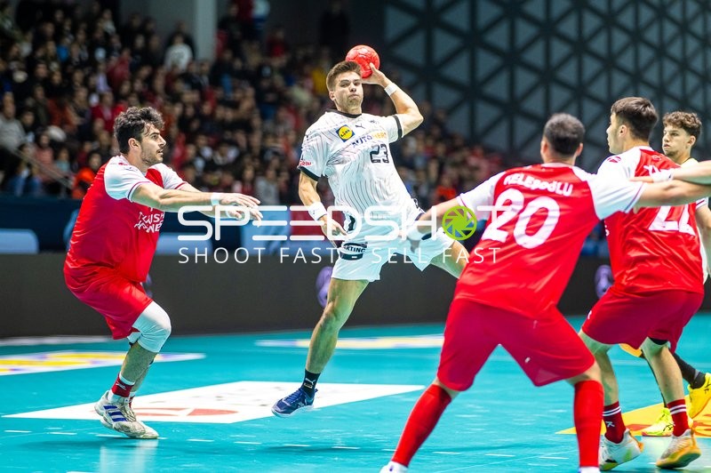 Handball I Herren I EHF Qualifiers EURO 2026 I 3. Spieltag I Türkei - Deutschland I 10.11.2024