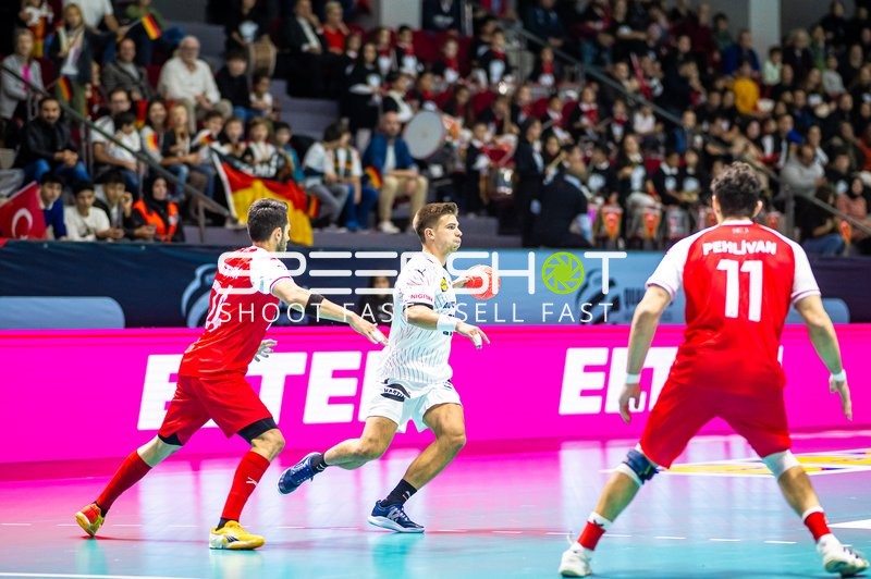Handball I Herren I EHF Qualifiers EURO 2026 I 3. Spieltag I Türkei - Deutschland I 10.11.2024