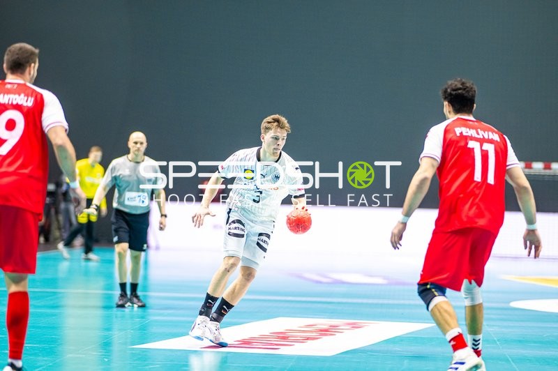 Handball I Herren I EHF Qualifiers EURO 2026 I 3. Spieltag I Türkei - Deutschland I 10.11.2024