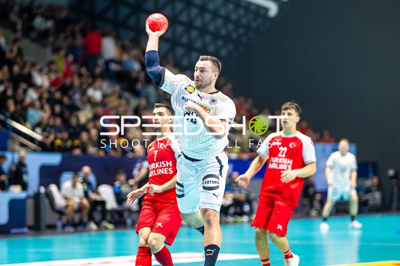 Handball I Herren I EHF Qualifiers EURO 2026 I 3. Spieltag I Türkei - Deutschland I 10.11.2024