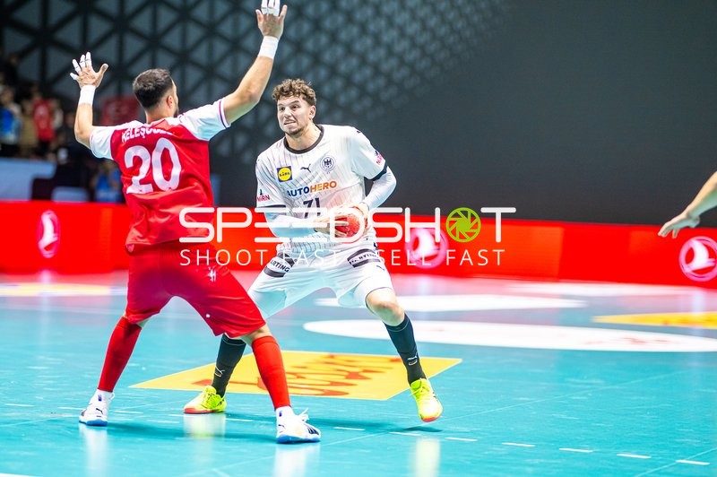 Handball I Herren I EHF Qualifiers EURO 2026 I 3. Spieltag I Türkei - Deutschland I 10.11.2024