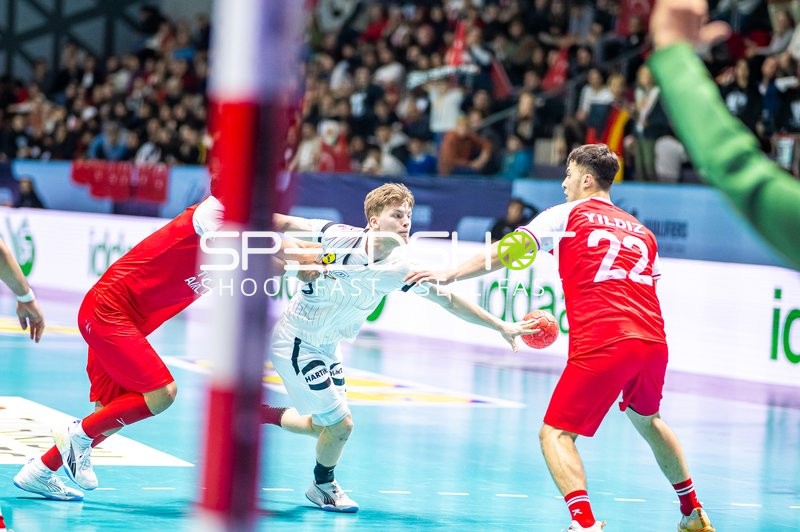 Handball I Herren I EHF Qualifiers EURO 2026 I 3. Spieltag I Türkei - Deutschland I 10.11.2024